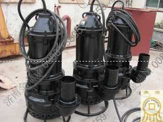 新疆客戶購買22KW潛水泥漿泵兩臺