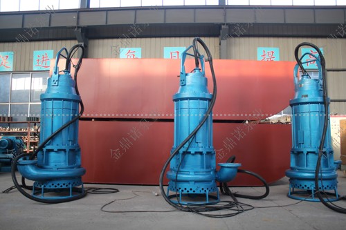 巴布亞用戶訂購的3臺潛水抽砂泵