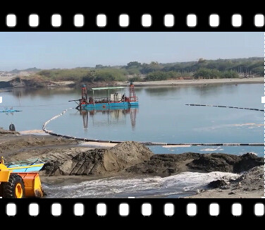 潛水抽砂泵：菲律賓抽沙選鐵視頻