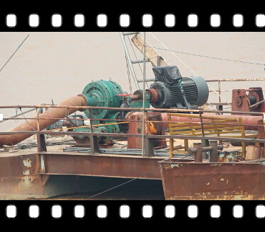 PN船用泥漿泵黃河清淤視頻