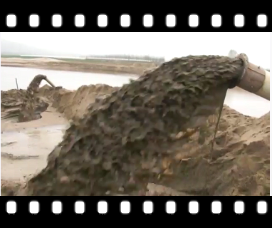 [視頻]陜西10寸耐磨泥沙泵使用效果