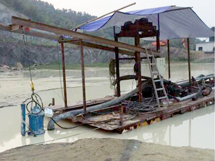 [浙江杭州]6寸潛水抽沙泵用于抽尾礦砂